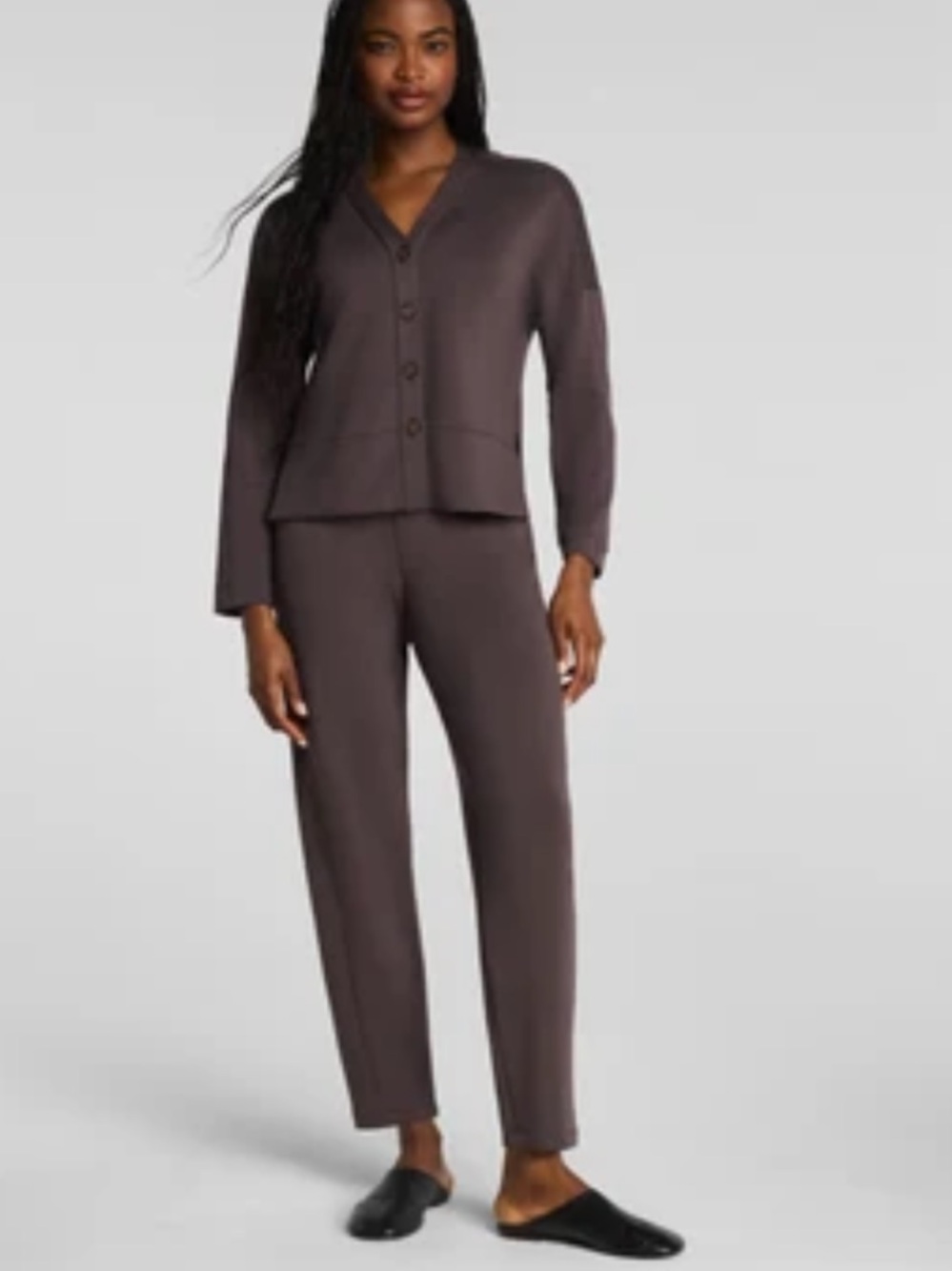 SPANX AirEssentials® Barrel Leg Pant - Dark Cacao